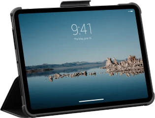 Ovitek za iPad Pro 11" z nastavljivim stojalom in držalom za Apple Pencil UAG Plyo, 2024, črn