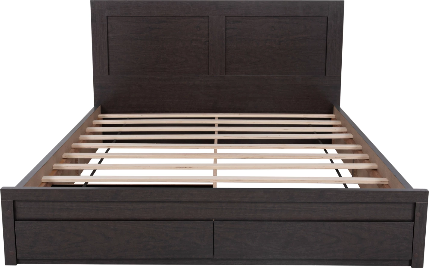 Postelja CAPRI FH599.11 z 2 predali - melamin v barvi wenge - za vzmetnico 140x200 cm