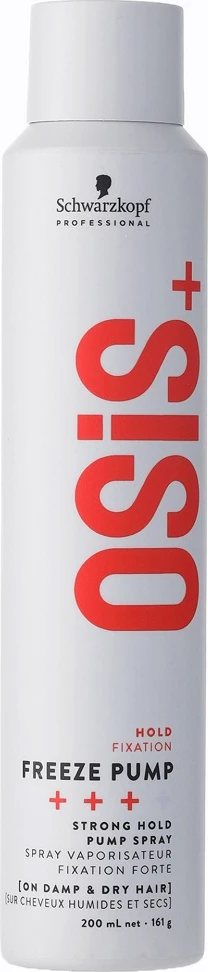 Sprej za lase Schwarzkopf Professional OSiS+ Freeze Pump močno fiksiranje 200 ml