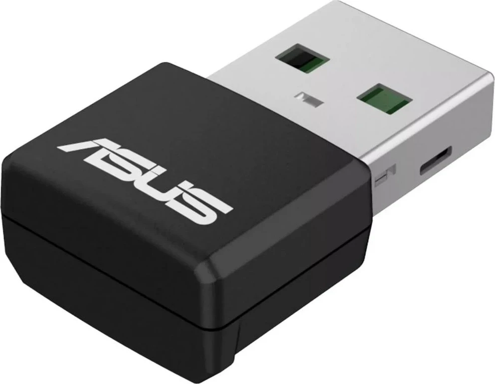 Brezžični USB adapter ASUS USB-AX55 Nano AX1800, 1800 Mbit/s, črn