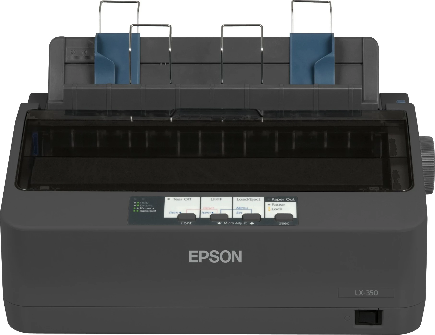 Dot matrix tiskalnik Epson LX-350, 9-pin, 128 KB, 357 cpr, 240x144 DPI
