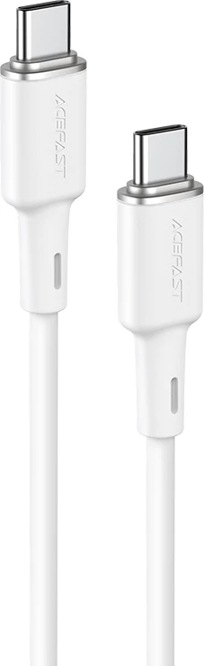 Kabel USB-C na USB-C, 1,2 m, 60 W, bel — Acefast C2-03-C-C
