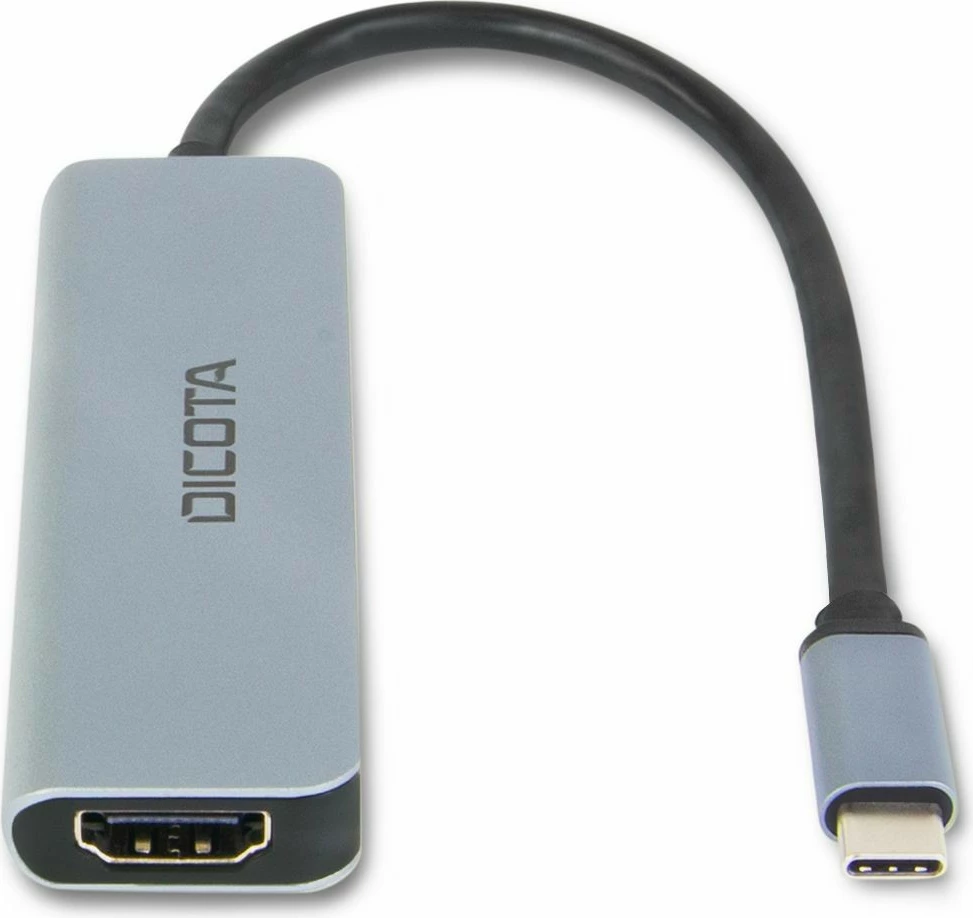 Docking postaja z USB Type-C, HDMI, 100 W, srebrna DICOTA D32060
