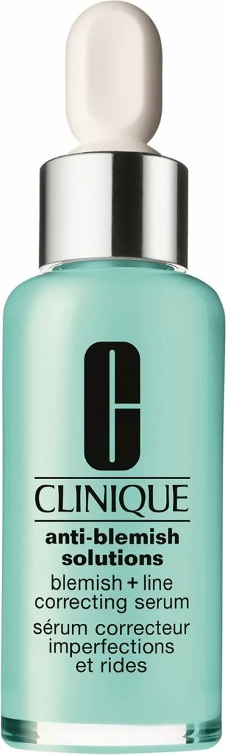 Serum za obraz proti madežem in gubam Clinique Anti-Blemish Solutions Blemish + Line Correcting, 30 ml