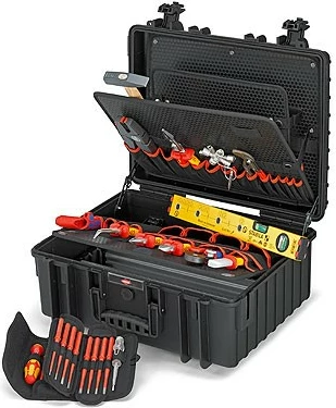 Kovček za orodje Knipex 00 21 36, polipropilen, 510 mm, črn