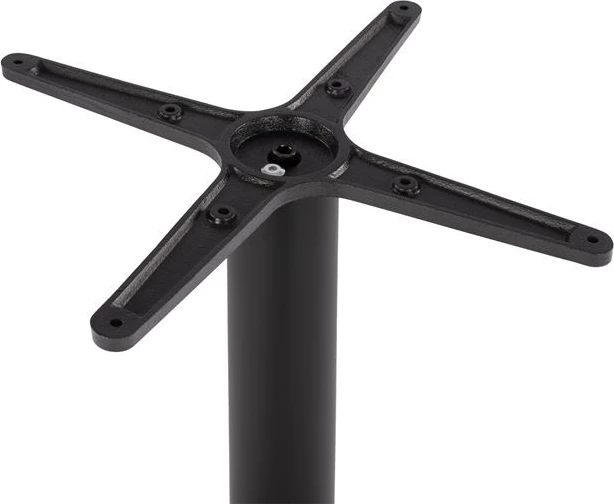 Osnova za bar iz kovine črne mat barve 45x45x108cm z nastavljivim FH439