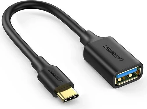 Adapter kabel USB C na USB A 0,15 m, USB 3.2 Gen 1, črn UGREEN 30701