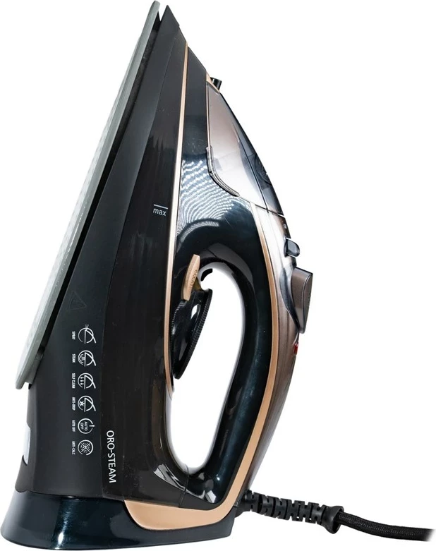 Parni likalnik 3200 W, Durilium AirGlide Autoclean, OroMed ORO-STEAM, zlata