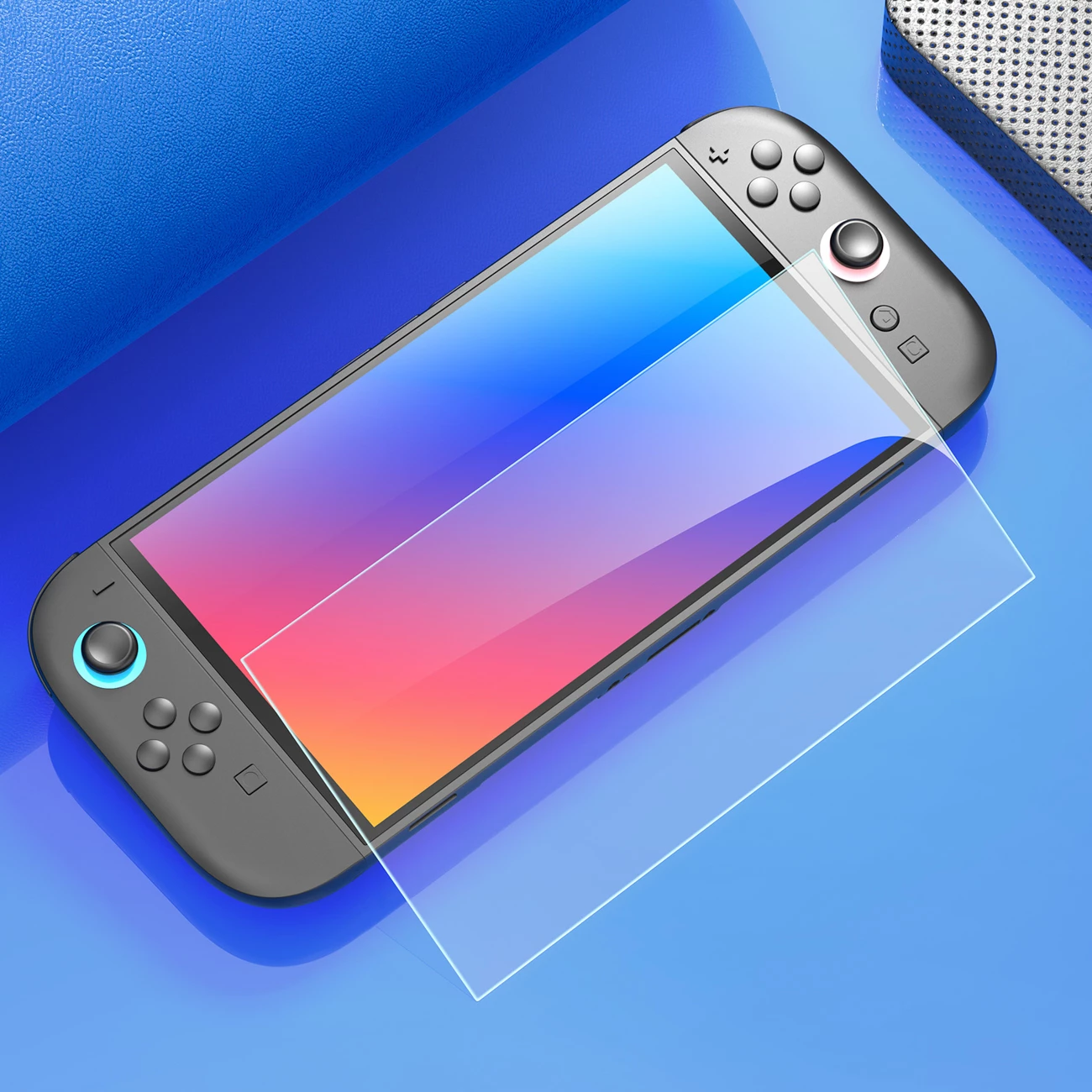 Zaščitno kaljeno steklo HD za Nintendo Switch 2, Dux Ducis, 9H, 92% prosojnost, montažni okvir