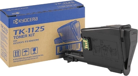 Toner kartuša Kyocera TK-1125 / 1T02M70NL1, približno 2100 strani, standardna, črn