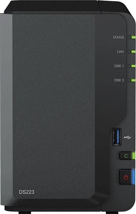 Strežnik za shranjevanje Synology DiskStation DS223, Ethernet LAN RTD1619B