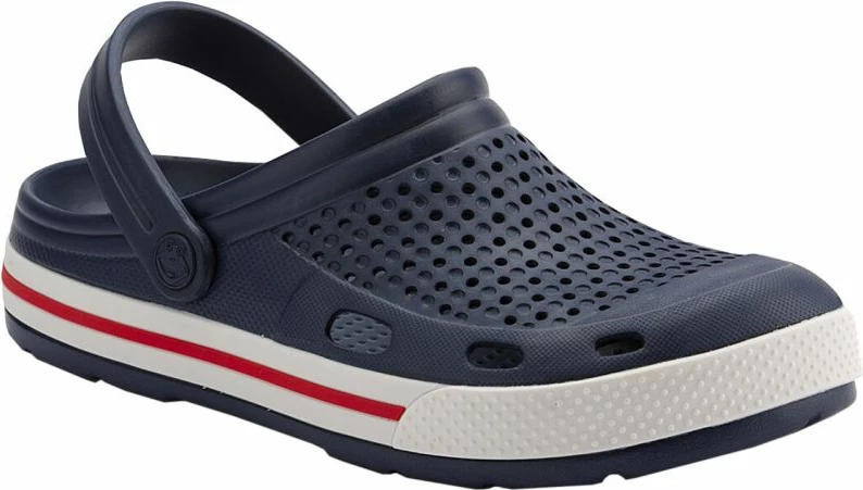 Sandali Coqui Lindo za ženske, mornarsko modra in bela