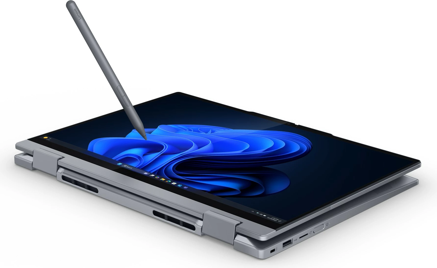 Prenosnik z zaslonom na dotik 2-v-1 Lenovo ThinkBook 14 G5 IAU, Intel Core Ultra 7, 32 GB RAM, 1 TB SSD, 14", Luna Grey