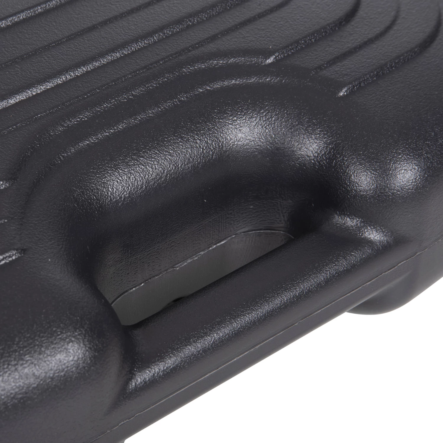 Plastično stojalo za dežnik z ročajem SOLBAS FH6112.02 antracitna barva - za drog 20/38mm 45x11Hcm