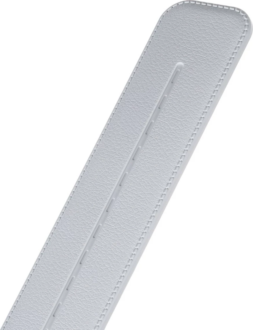 Namizna LED svetilka 9 W z brezžičnim polnilcem Qi, bela Maclean MCE616W