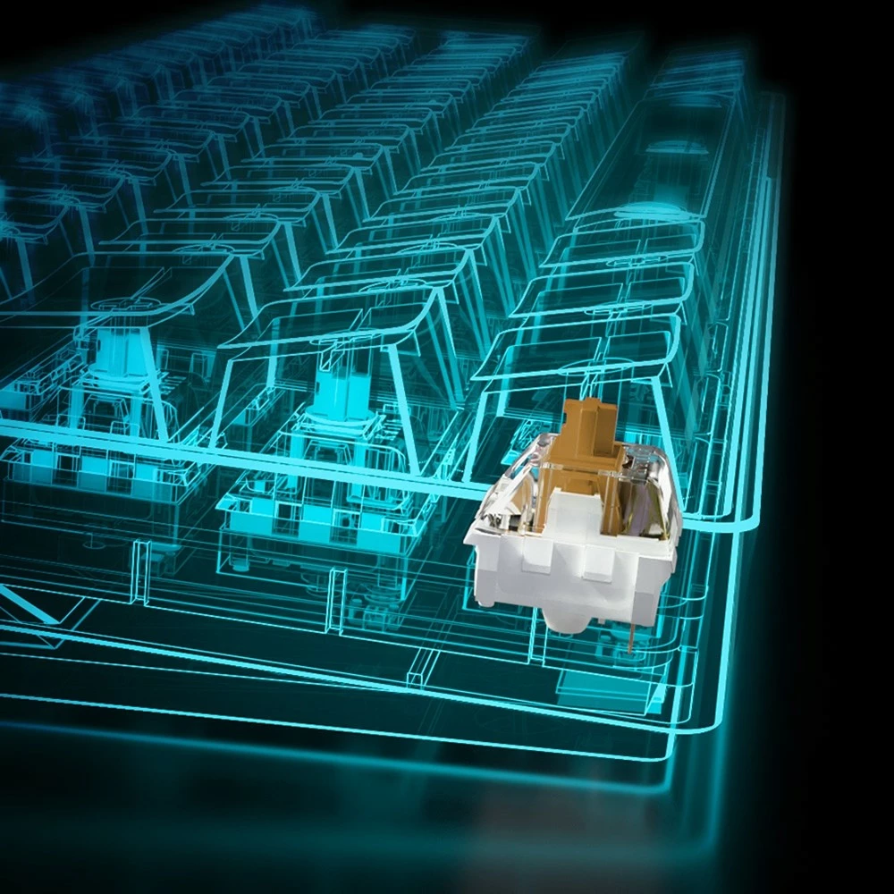 Mekanične igralne tipkovnice Sharkoon Skiller SGK50S4, DE postavitev, RGB, črne