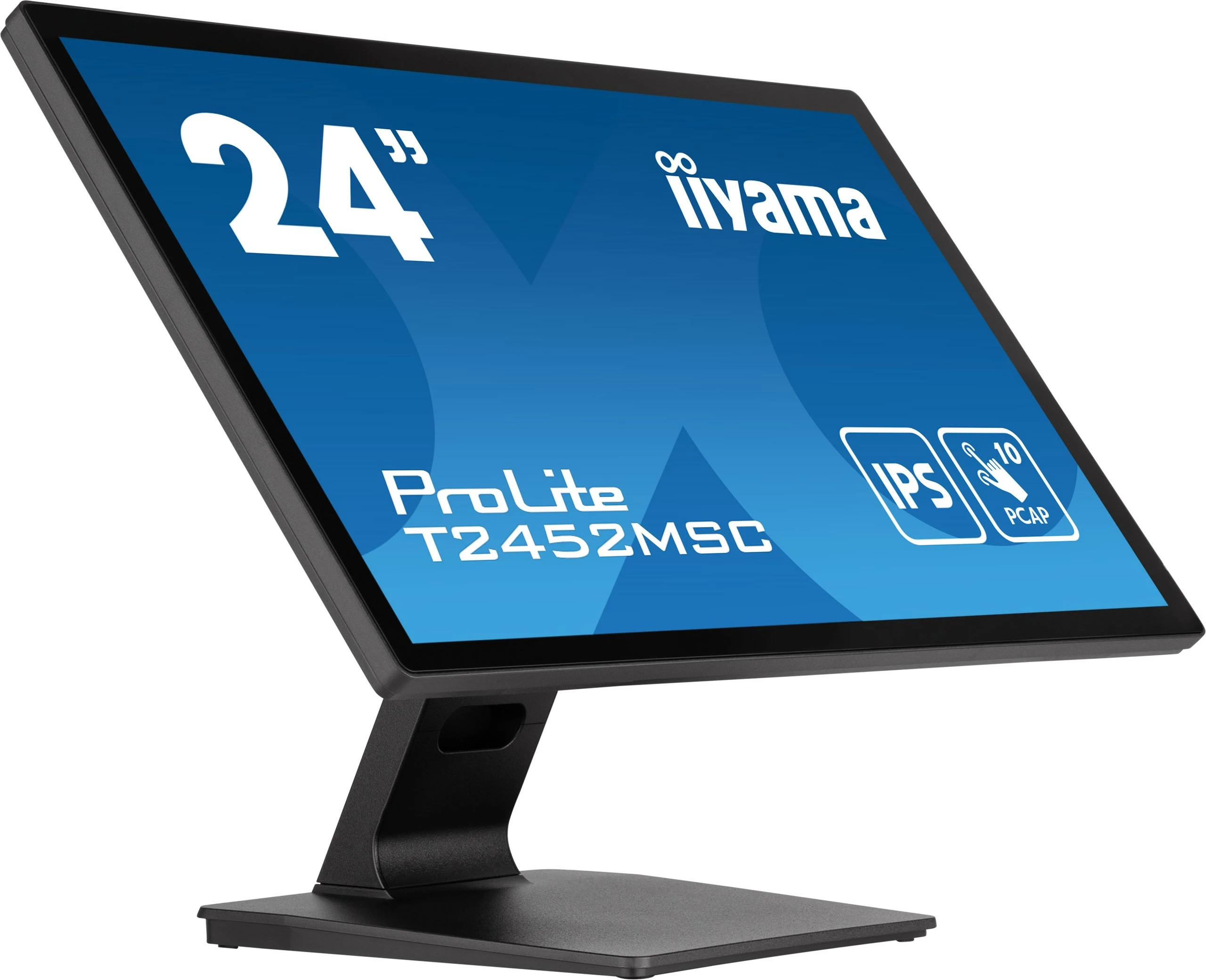 23,8" zaslon na dotik iiyama ProLite T2452MSC-B1, 60,5 cm, 1920 x 1080, Full HD, LCD, črn
