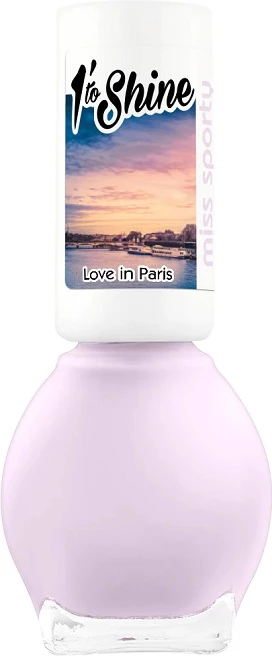 Lak za nohte 1 Minute to Shine 636 Love in Paris, Miss Sporty, 7 ml