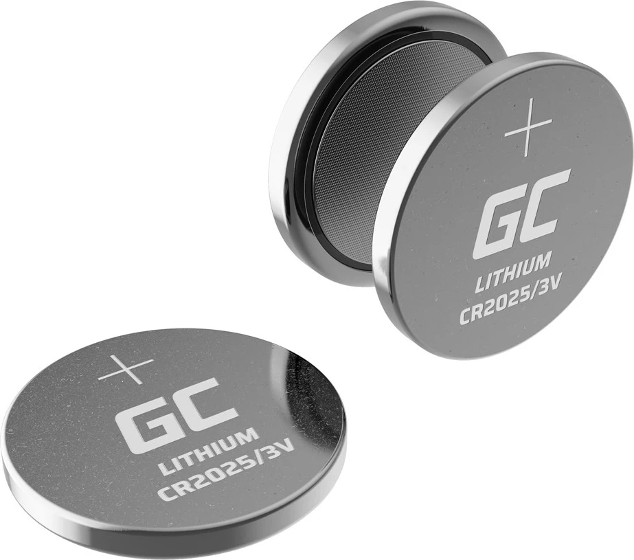 Baterije CR2025 3V 160mAh, Green Cell, 10 kosov, srebrne