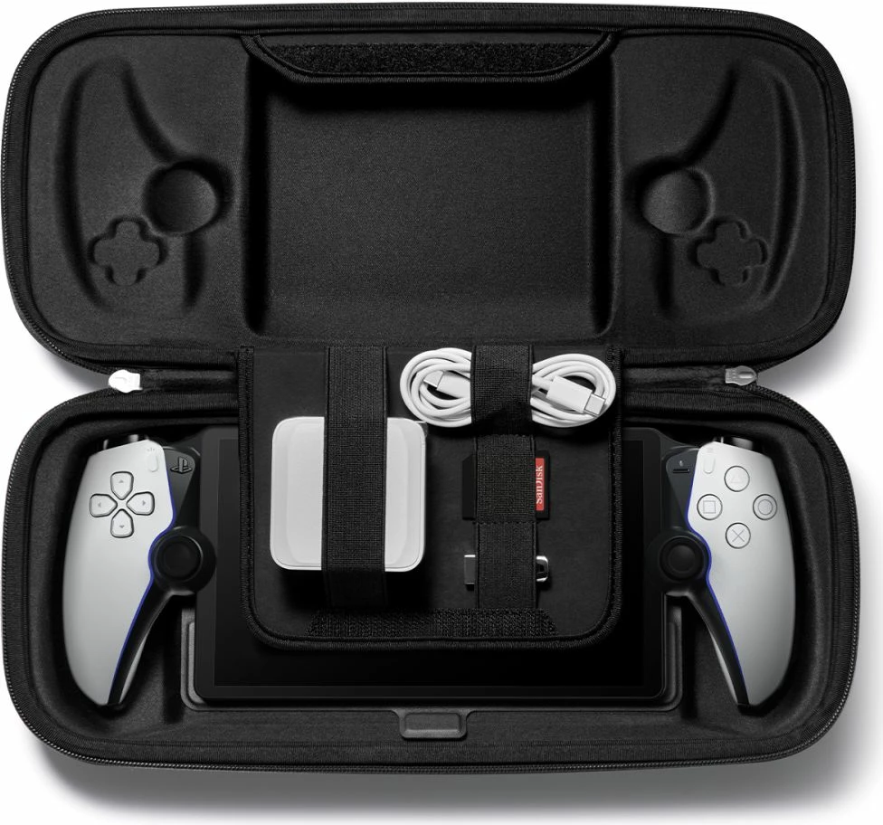 Ovitek za Sony PlayStation Portal Spigen Rugged Armor Pro, črn