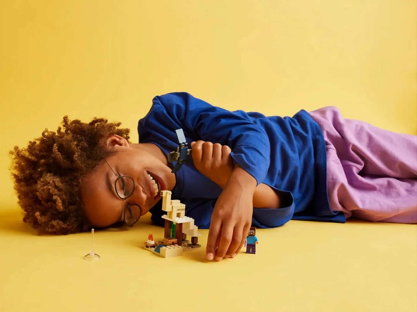 Set z naslovom Pustolovščina v puščavi Stevea LEGO Minecraft 21251