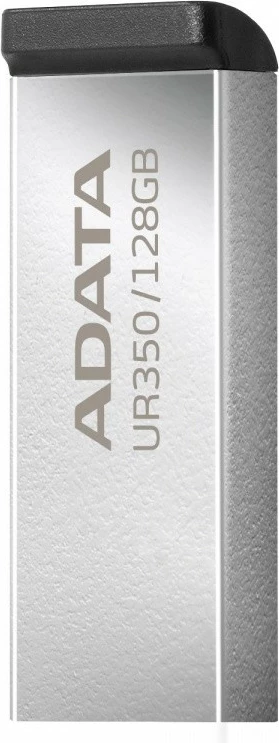 USB ključ 128GB, USB 3.2 Gen1, kovinski, črn Adata UR350