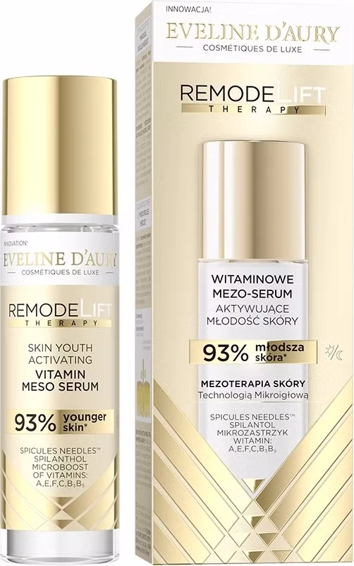 Serum za obraz Remodelift Therapy Vitamin Mesotherapy, Eveline d'Aury, za ženske, 30 ml