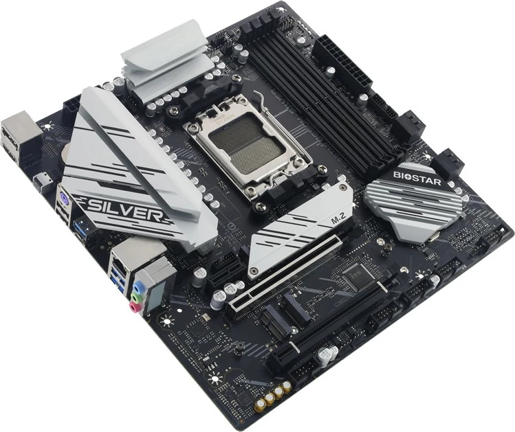 Matična plošča Biostar B650M-SILVER, AMD, Socket AM5, DDR5, 192 GB