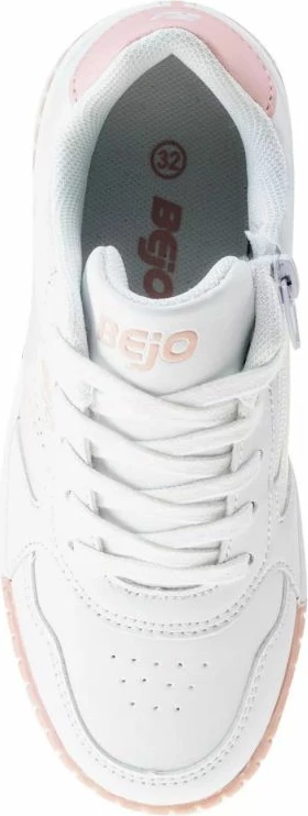 Kopalne/čevlji za deklice Bejo Bates Jrg, beli in rožnati