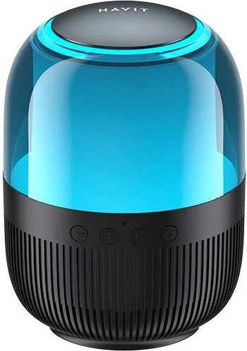 Prenosni zvočnik Havit SK889BT, Bluetooth, RGB, črn