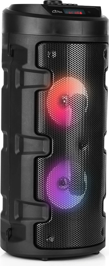 Prenosni zvočnik Media-Tech PARTYBOX KEG BT MT3165 V2.0, Bluetooth, KARAOKE, 40W, črn z LED