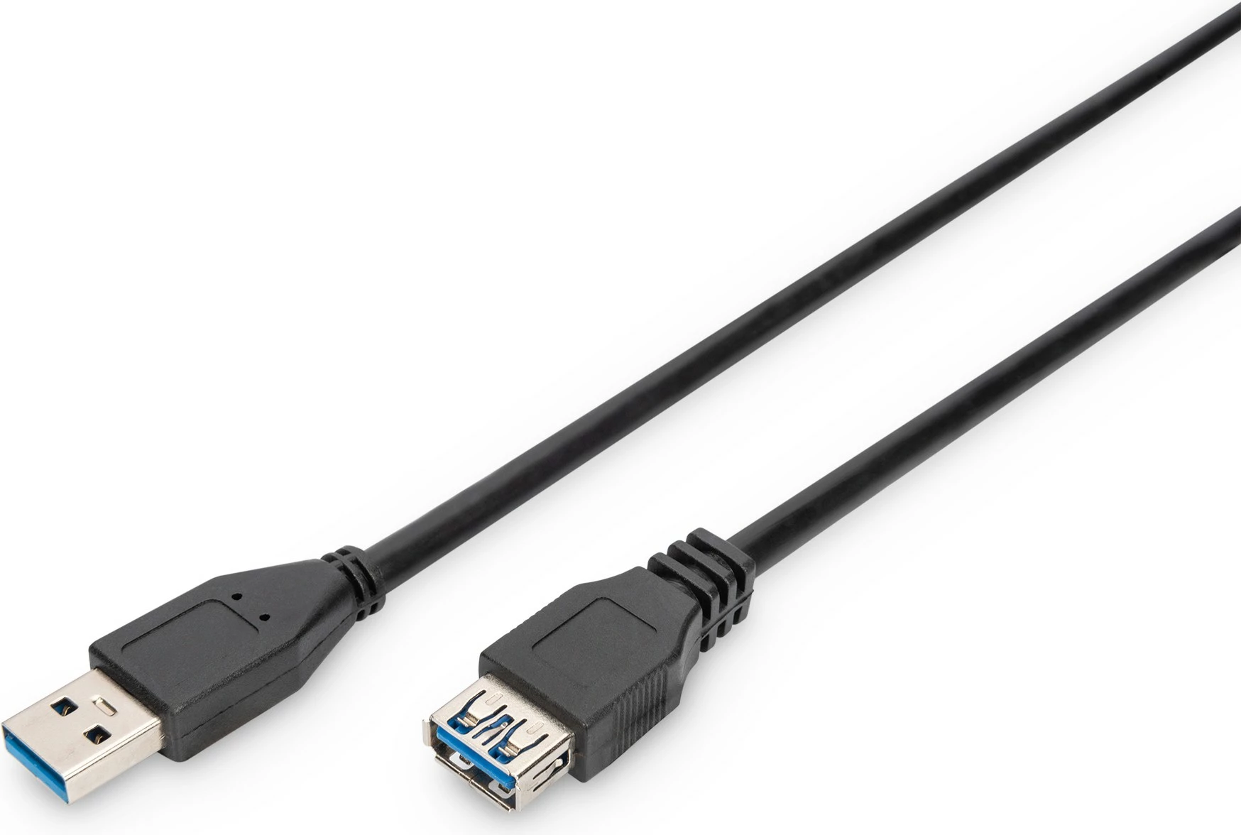 Podaljševalni USB kabel, Digitus USB 3.0 1,8 m, črn
