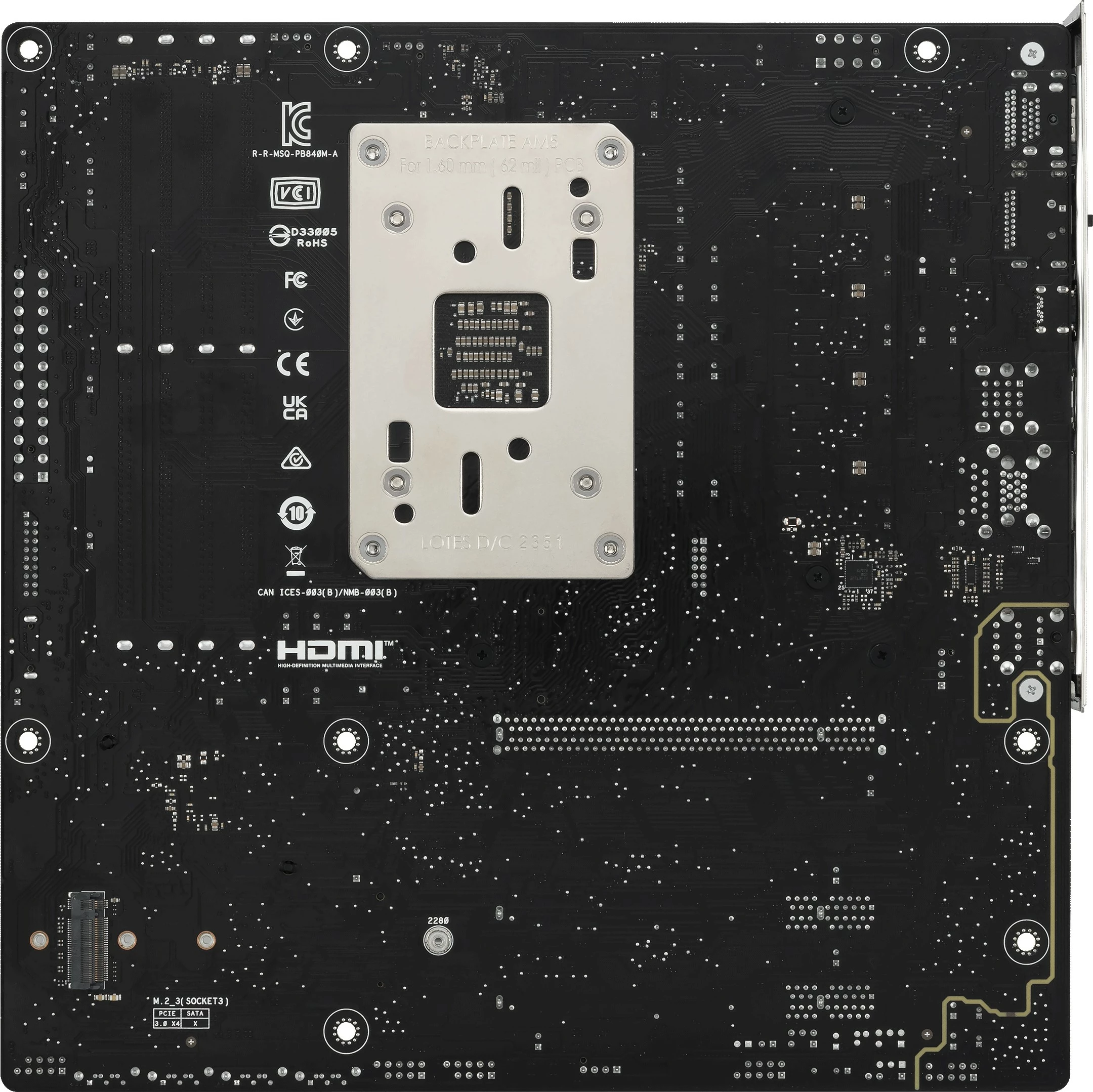 Matična plošča ASUS PRIME B840M-A-CSM, Socket AM5, DDR5, 192 GB