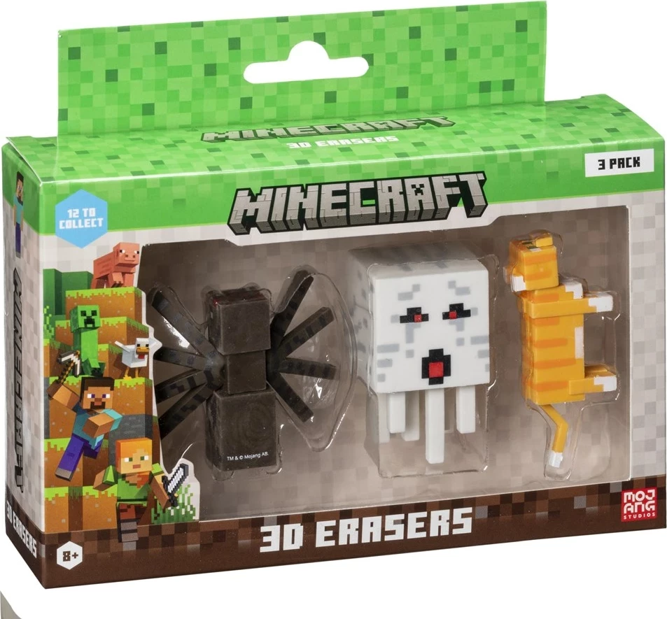 3D radirke z motivi Minecraft, P.M.I. Kids World, 3 kosi