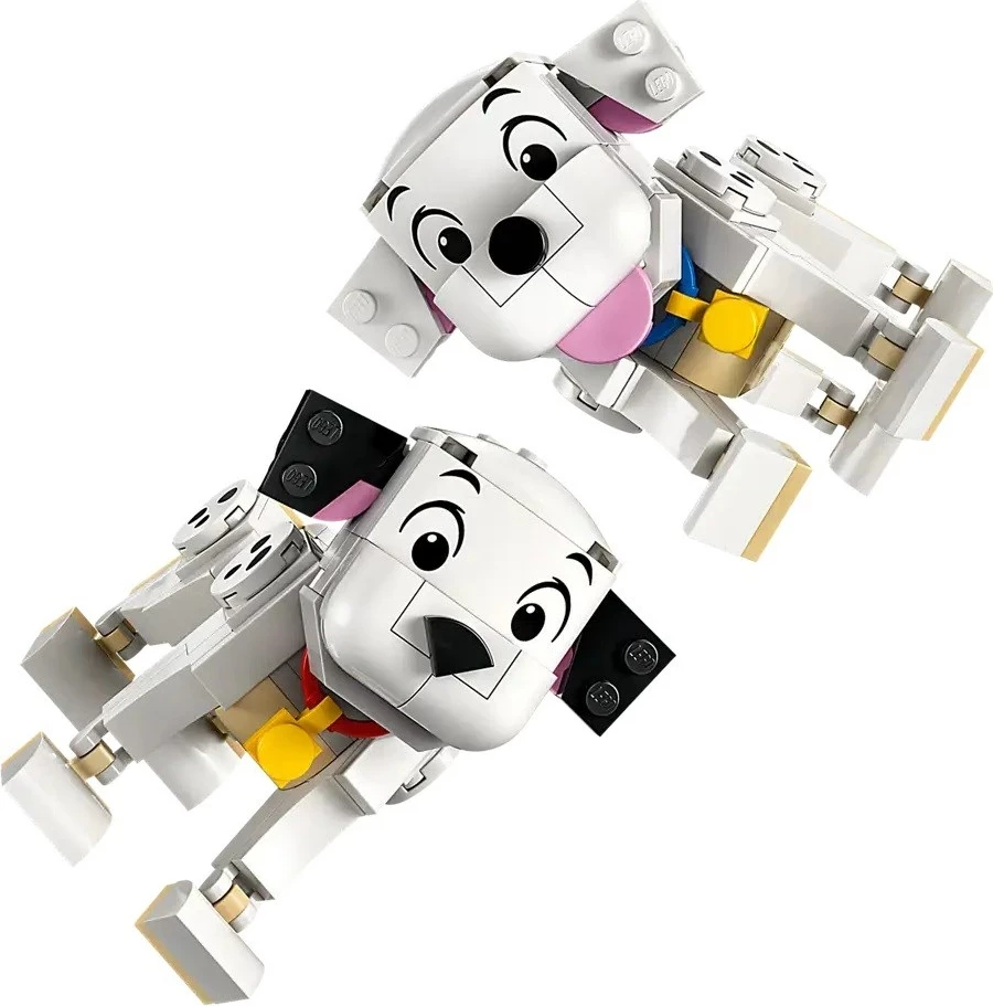 Set LEGO Disney Lucky & Penny, 101 Dalmatincev, 268 kosov