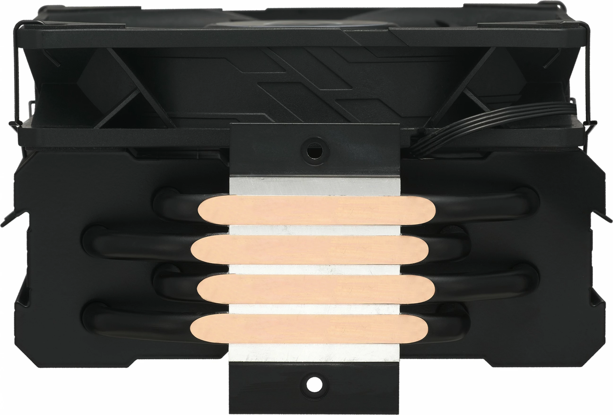 Zračno hlajenje Cooler Master Hyper 212 Black, 120 mm, 4 toplotne cevke, črno