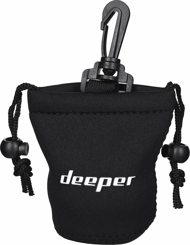 Pameten prenosni sonar za ribolov Deeper CHIRP+ 3, 100 m, črn