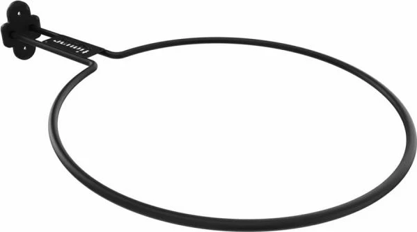 Stenski nosilec za vadbene žoge Tiguar, črn