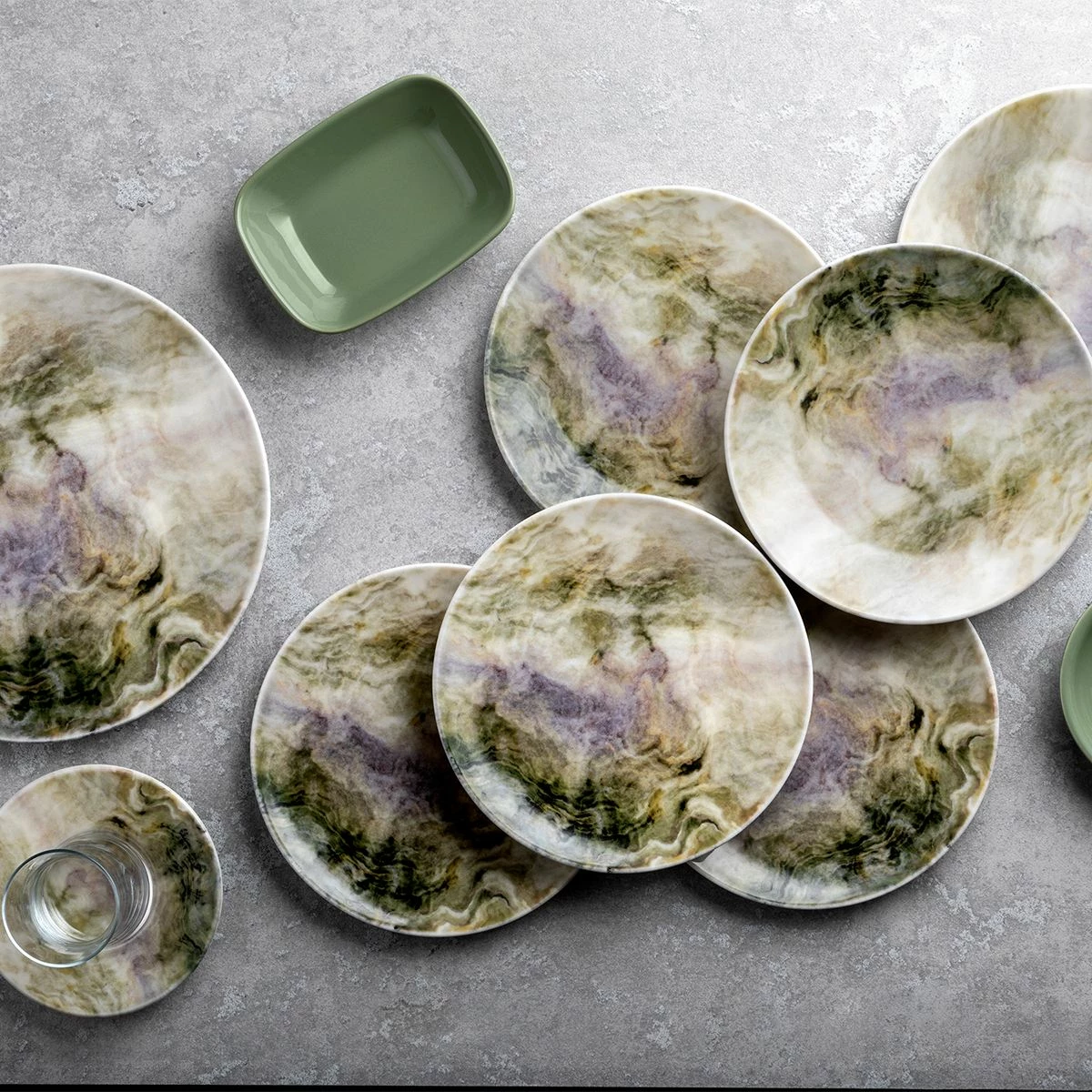 Komplet za zajtrk 25 kosov, Hermia Concept, 58KKT000128