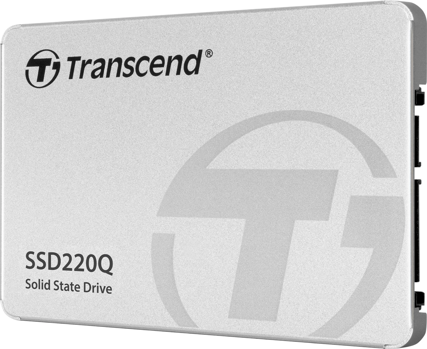 SSD 500GB Transcend SSD220Q, 2,5", 550 MB/s, sivi