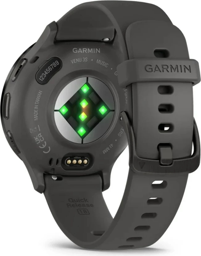 Pametna ura Garmin Venu 3S 41 mm, AMOLED, GPS, siva
