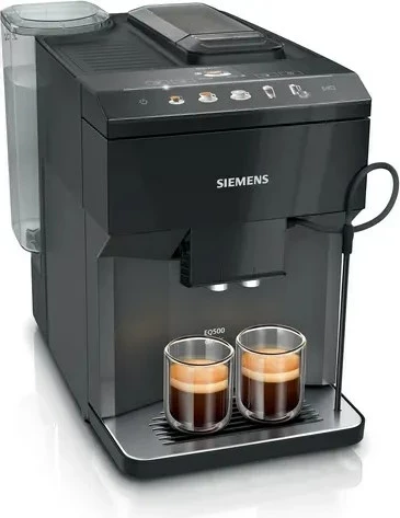 Polavtomatski kavni aparat, Siemens EQ.500 TP511R09, 1,9 L, samodejen, črn