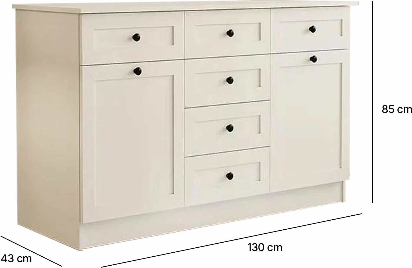Set sobe za mladostnike, mat bela, Skye Decor, Rb-168-01-006-01