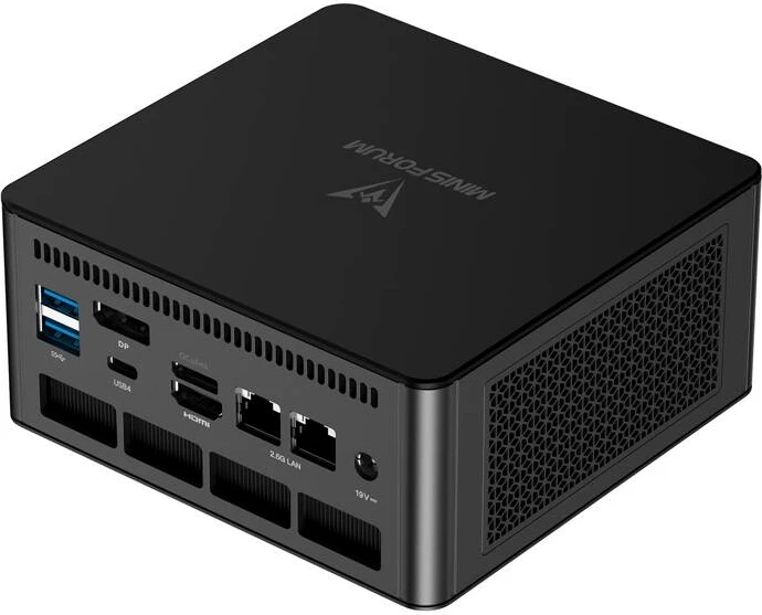 Mini-PC računalniško ohišje Minis Forum UM890 Pro, Ryzen 9 8945HS, barebone, črn