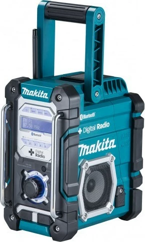 Prenosni radio Bluetooth Makita DMR112, FM, USB, črn/tirkiz
