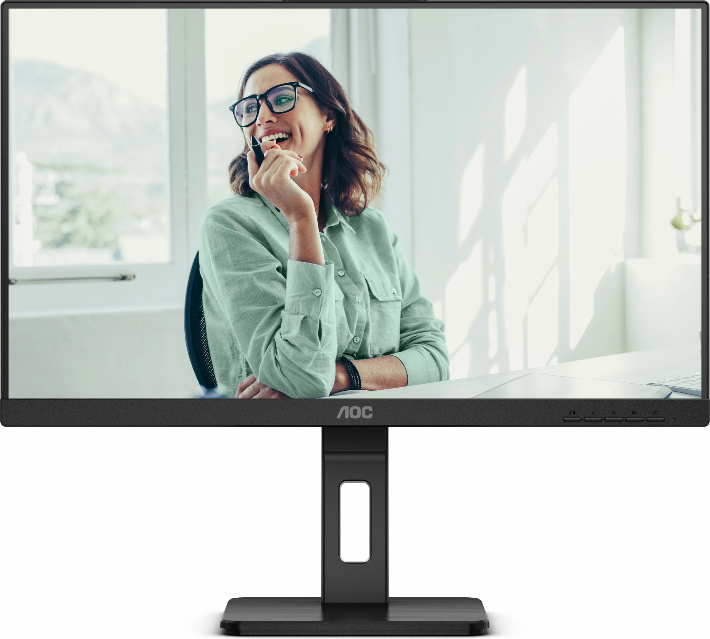 23,8" monitor AOC 24P3CV, Full HD, LED, 4 ms, črn