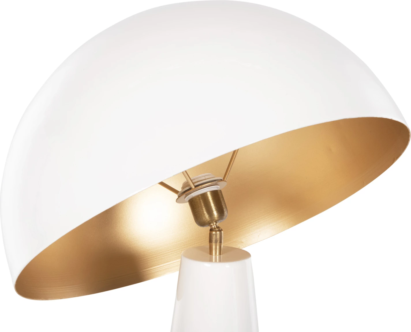 Talna svetilka SMUSH FH4256.03 kovinska v beli barvi - vrtljiva kapa Φ50x100Hcm