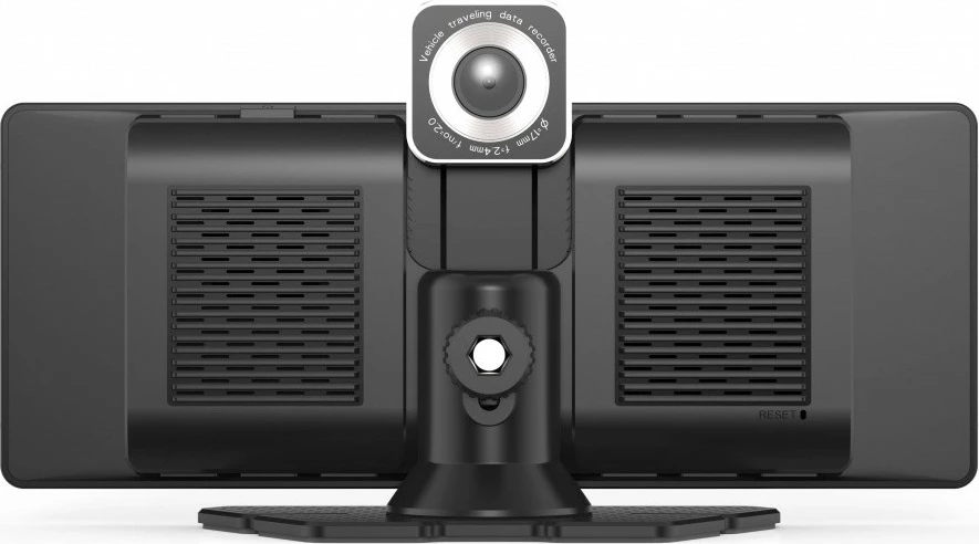 Multimedijski zaslon za avto 9,3" HD IPS, sprednja kamera, črn, Maxcom MC01 Vibe