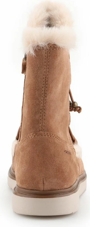 Klopote iz usnja Geox, rjave — za fante