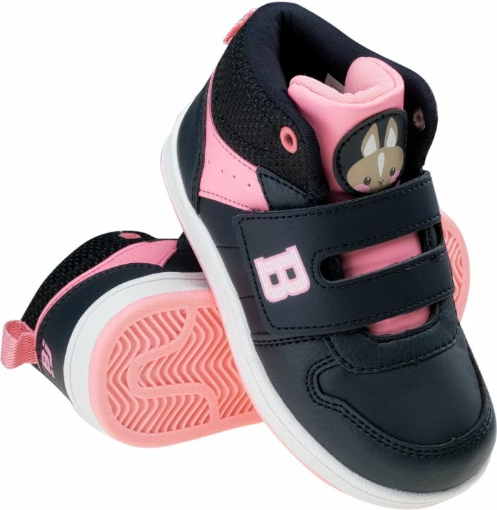 Zimske čevlje za dekleta Bejo, temno modre in rožnate